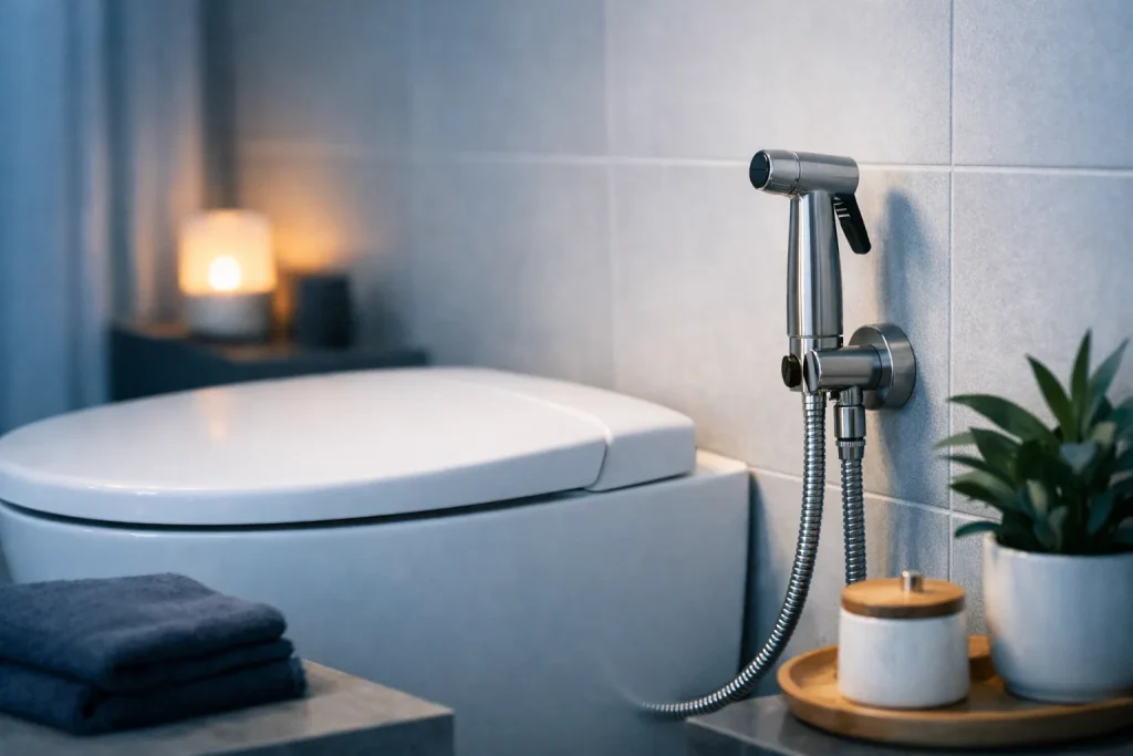 Comment utiliser un kit complet de douchette WC pour une hygiène optimale