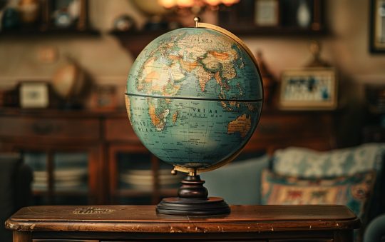 Le voyage au bout du monde : comment choisir le globe terrestre idéal pour votre maison