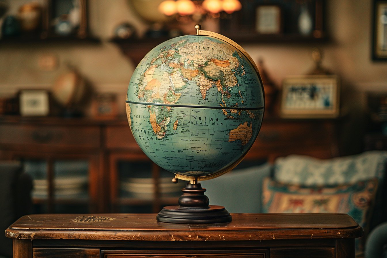 Le voyage au bout du monde : comment choisir le globe terrestre idéal pour votre maison