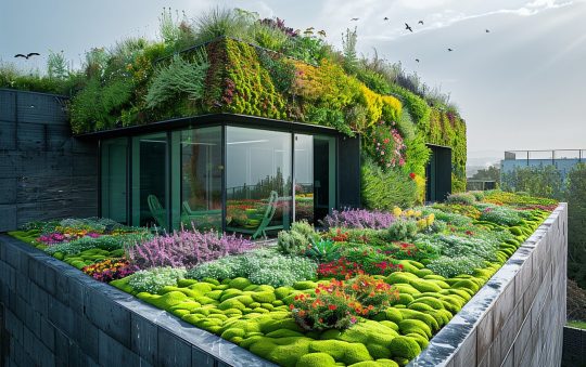 Toitures végétalisées : une solution écologique et esthétique