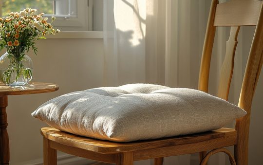 Le coussin de chaise, un indispensable du quotidien