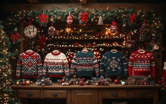 À chaque déco son pull de Noël : choisissez les motifs pour une maison en fête