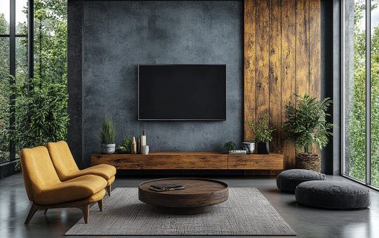 Les meilleures idées de décoration murale pour un salon moderne