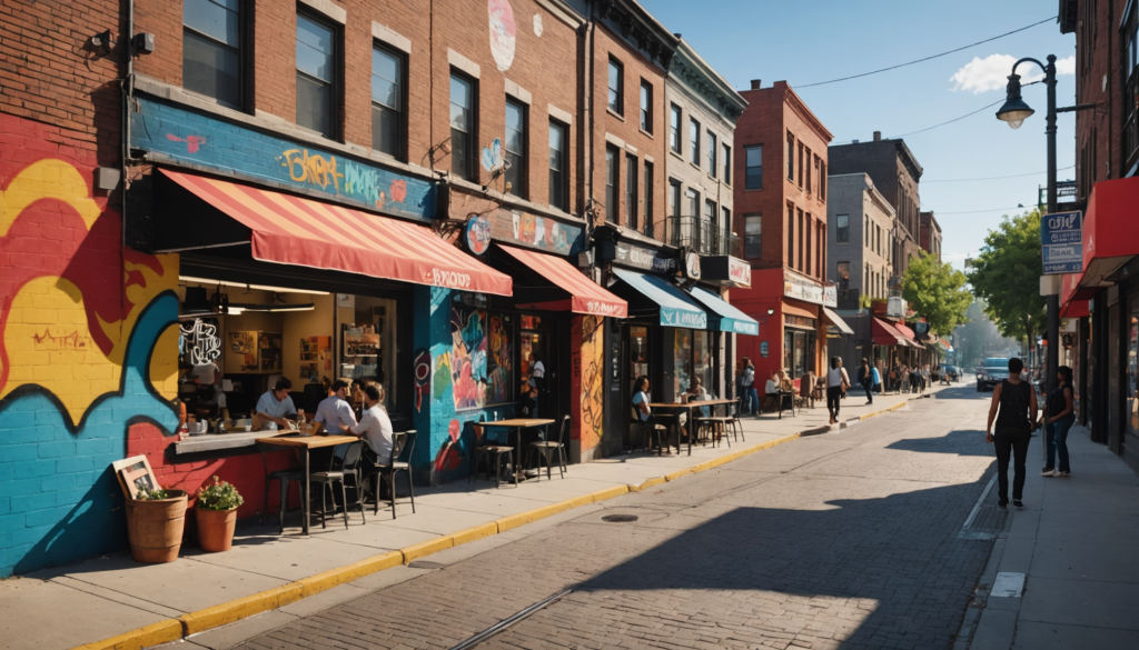 Explorer les quartiers branchés et créatifs