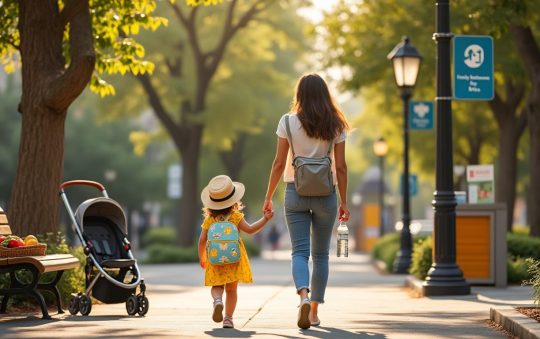 Sorties en ville avec tout-petit : astuces pour une journée fluide