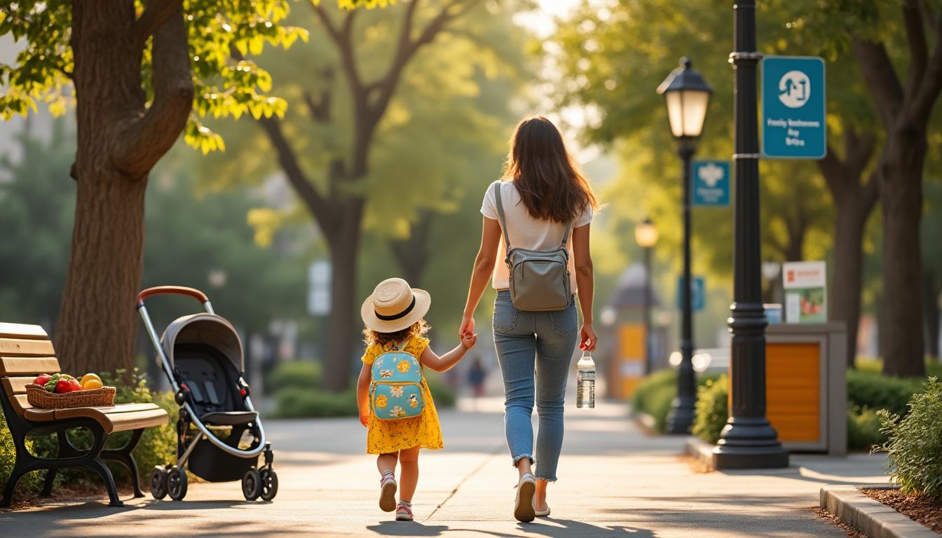 Sorties en ville avec tout-petit : astuces pour une journée fluide