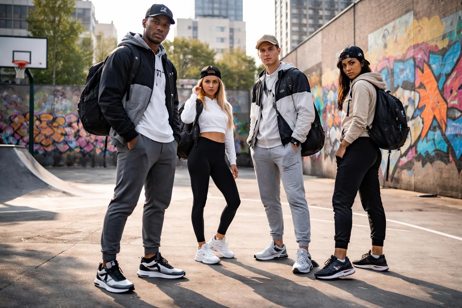Tenues de sport urbaines et streetwear pour vos entraînements avec Nike Air Max et Adidas Ultraboost