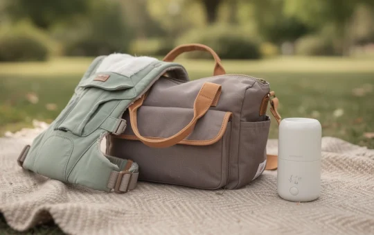 Sac à langer, porte-bébé, chauffe-biberon nomade : comment choisir les accessoires indispensables pour voyager avec bébé ?