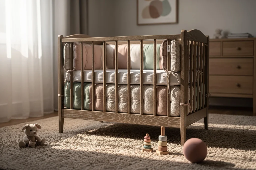 Sécuriser le sommeil de bébé avec un tour de lit adapté