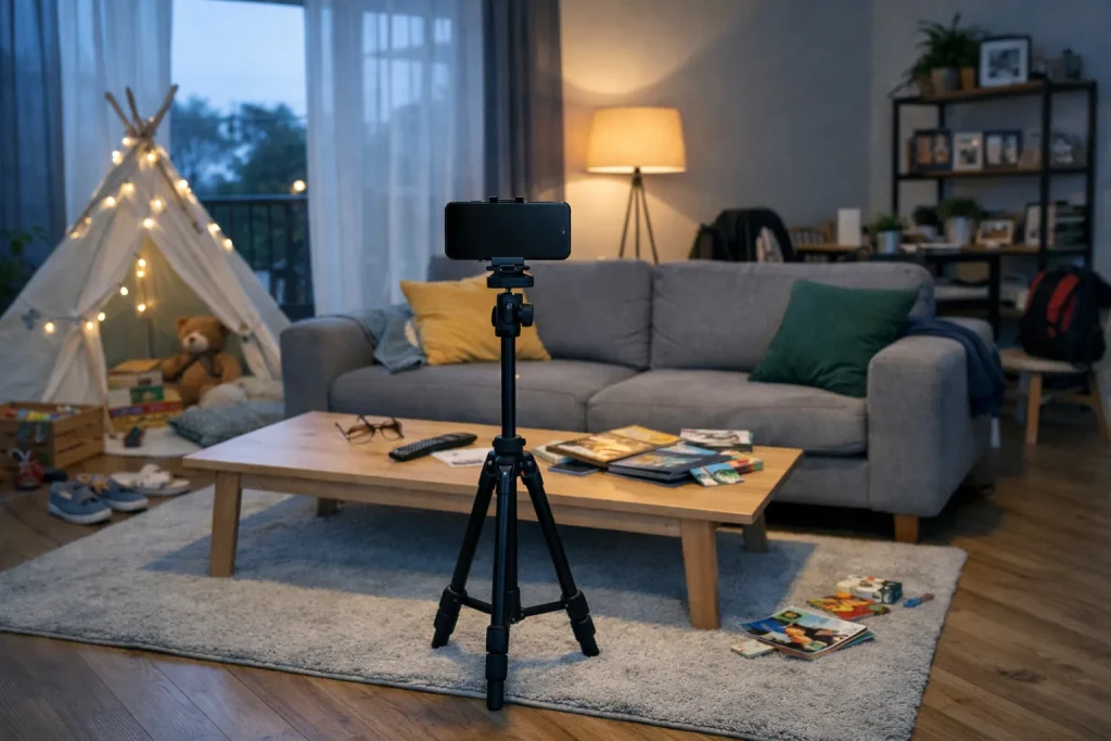 Simplifiez-vous la vie avec un trépied téléphone pour des photos en famille réussies