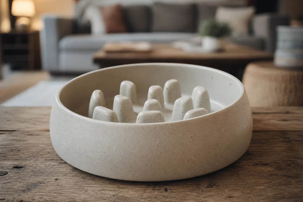 Gamelle anti-glouton : une solution efficace pour les chats en surpoids