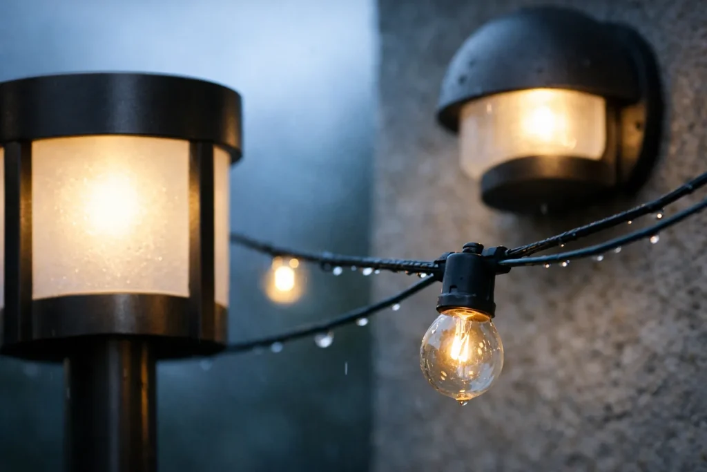 Éclairer un salon sans plafonnier : lampadaire, applique, guirlande