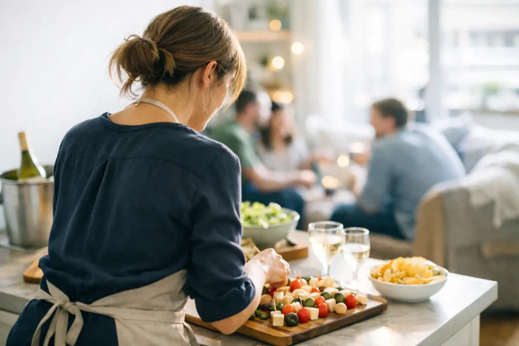 Recevoir dix personnes dans un petit appartement : ce qui marche